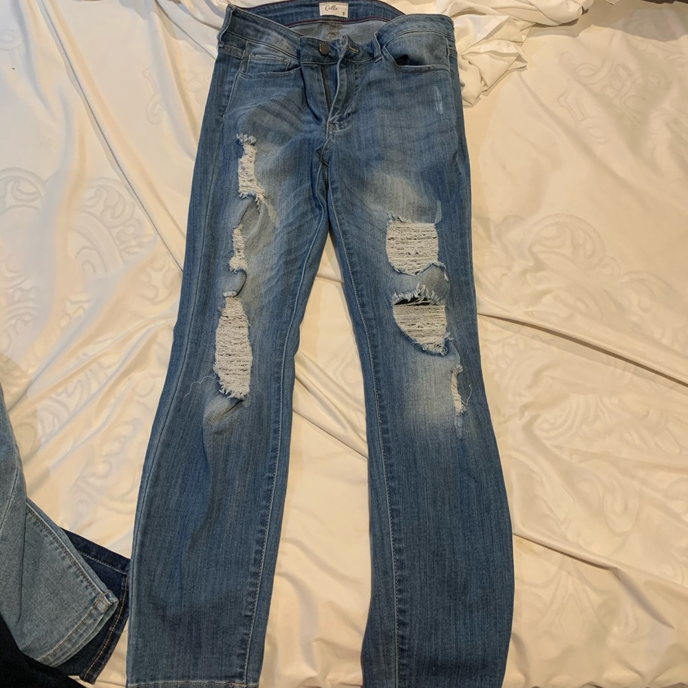 ripped jeans